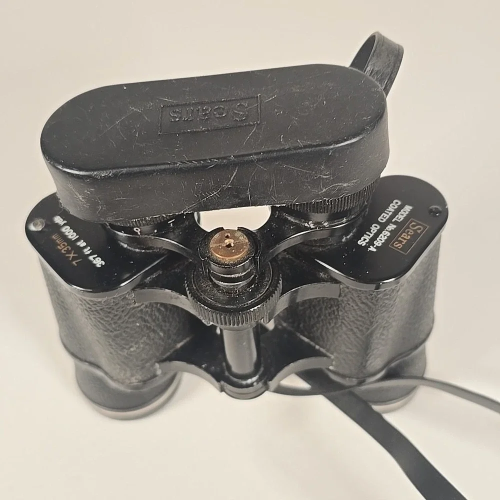 VTG SEARS Model 6209-A 7X35mm/367ft At 1000 YDS Binoculars-Coated Optics No Case